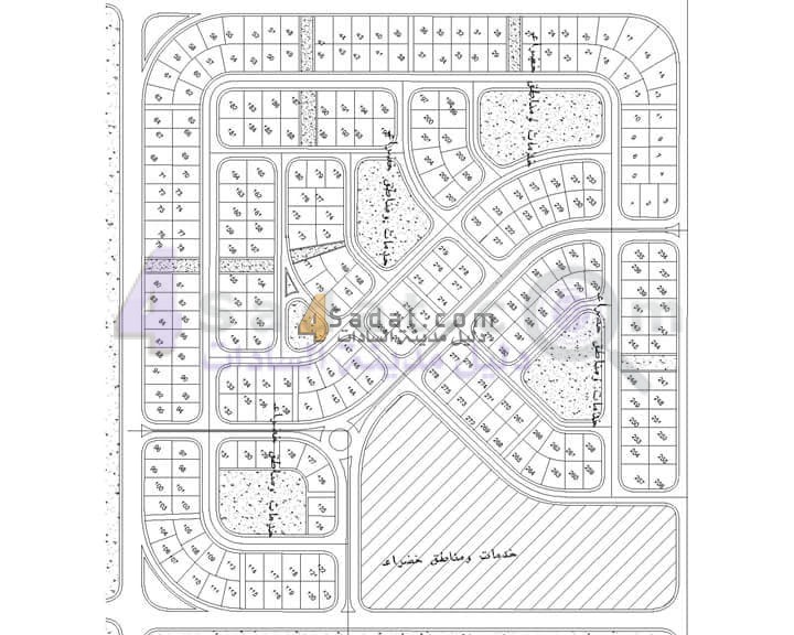 خرائط حي النرجس مدينة السادات ملف pdf
